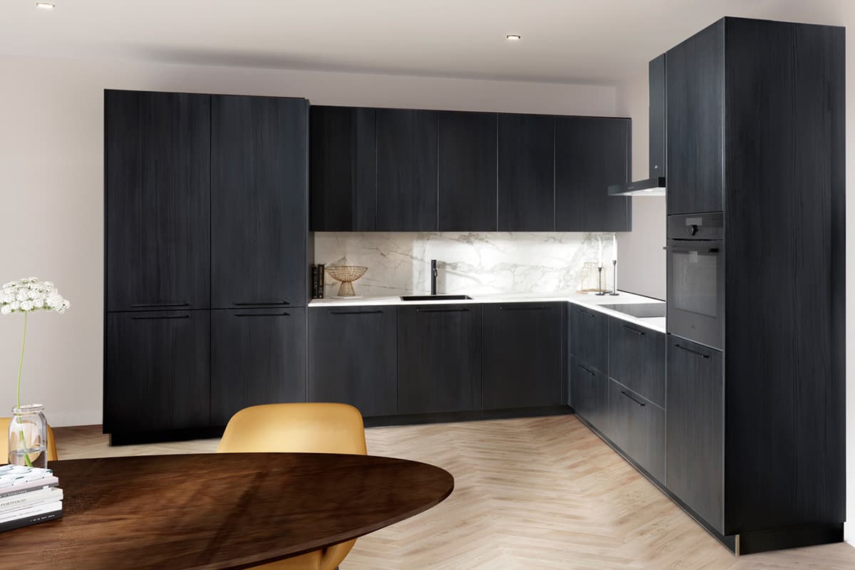 Keuken in een hoekopstelling