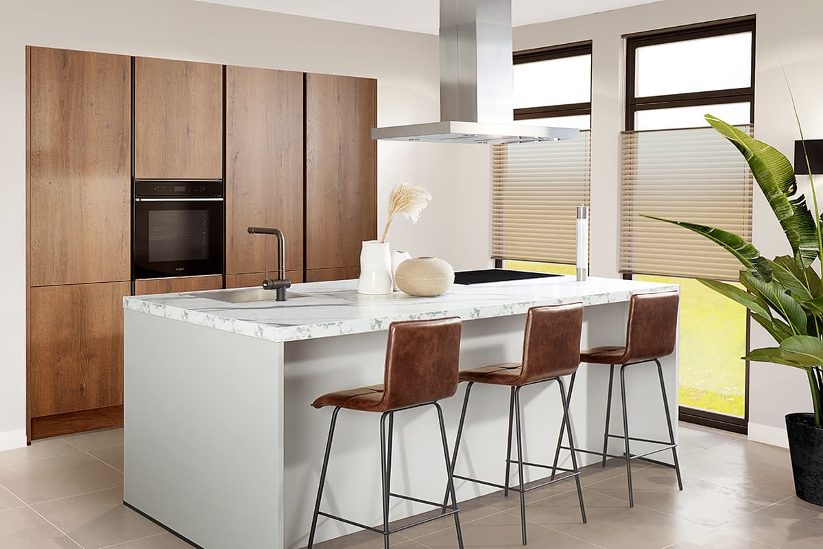 Keuken met kookeiland