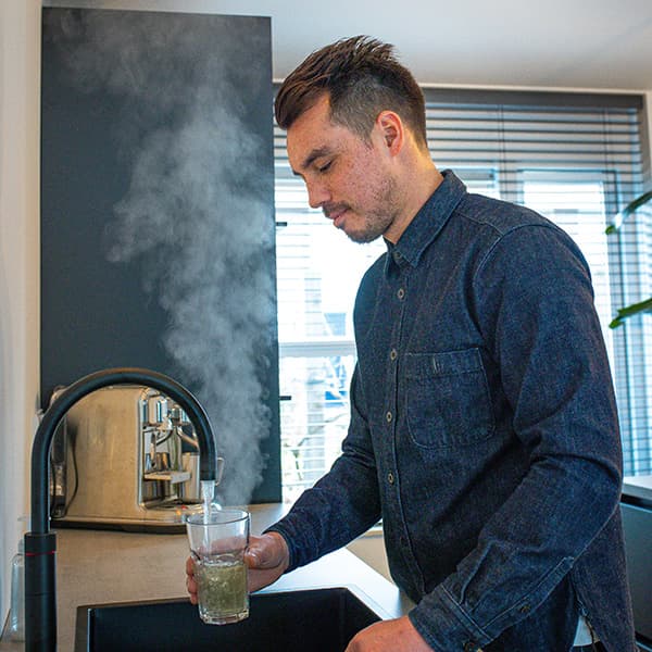 Een Quooker kokend water kraan