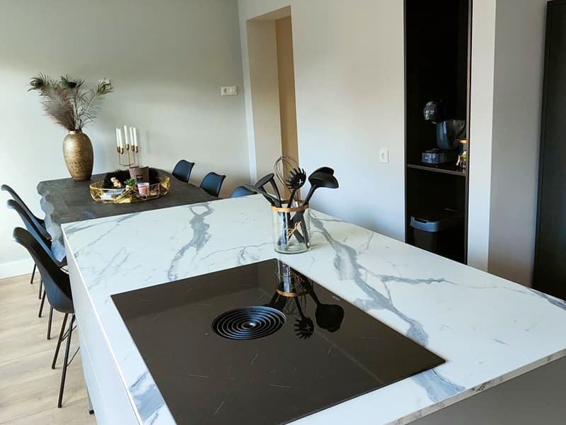Marmerlook keuken