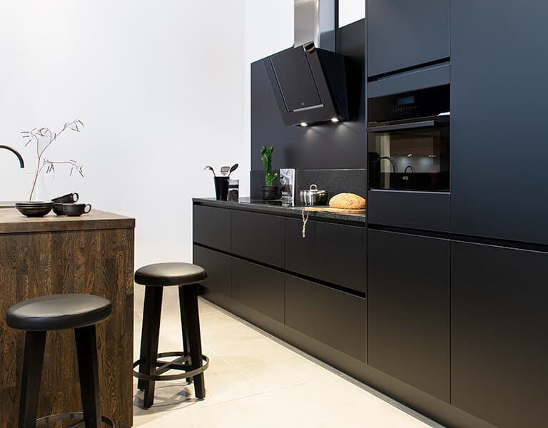 Zwarte keuken