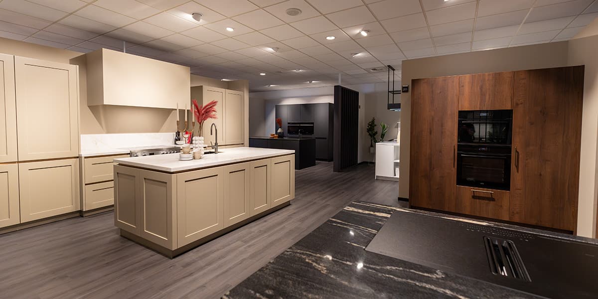 Keuken met kookeiland