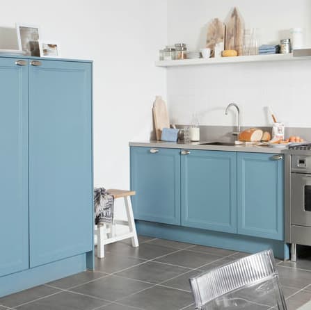 Keuken-blauw