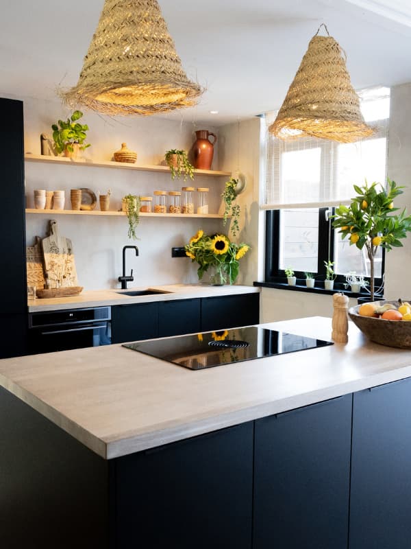 Keuken met Bora kookplaat