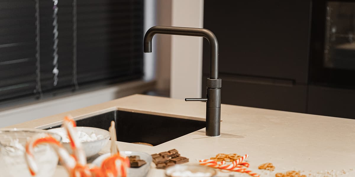 Quooker kraan in de keuken