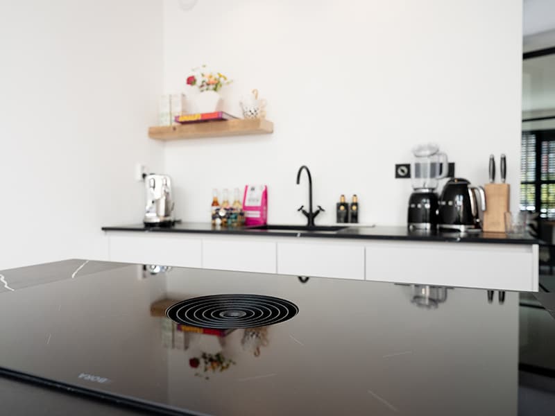 Bora afzuiging in de keuken