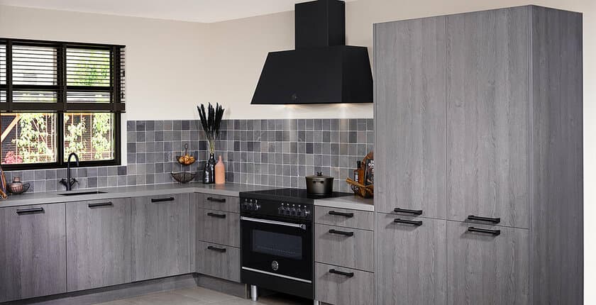 Landelijke hoekkeuken