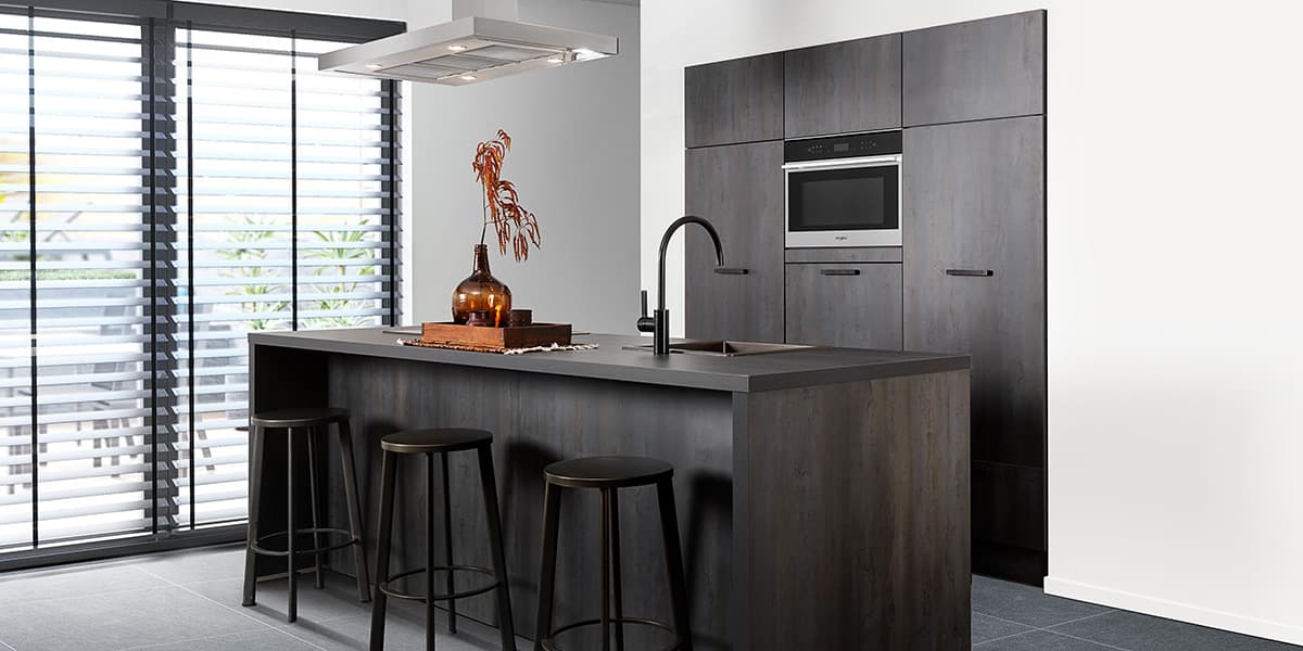 Keuken met kookeiland