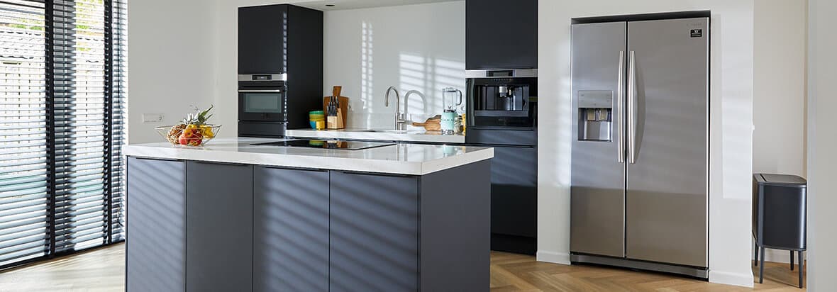 Side-by-side koelkast